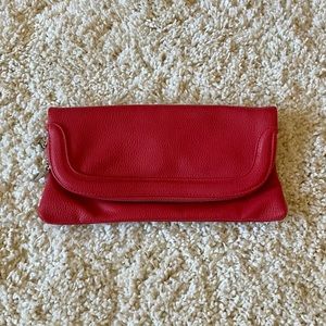 Red Clutch/Crossbody Purse